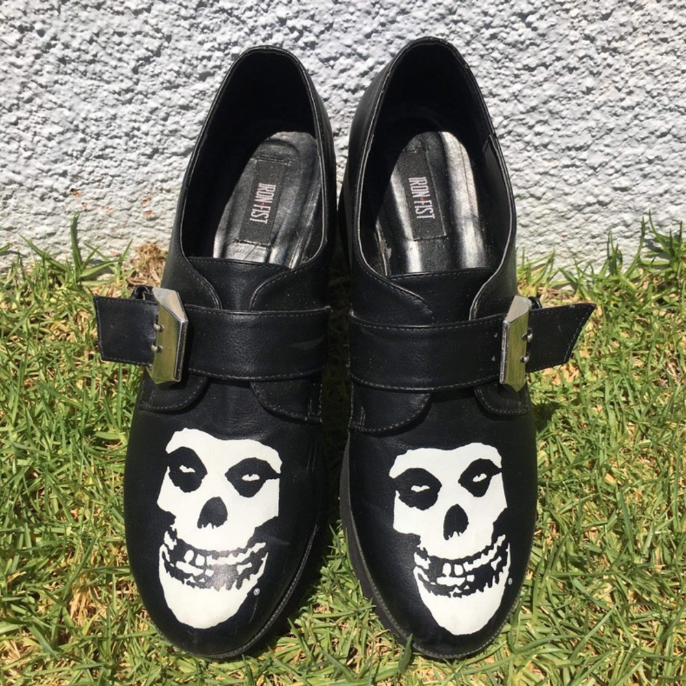IRON FIST MISFITS CREEPERS - GLOW IN THE DARK